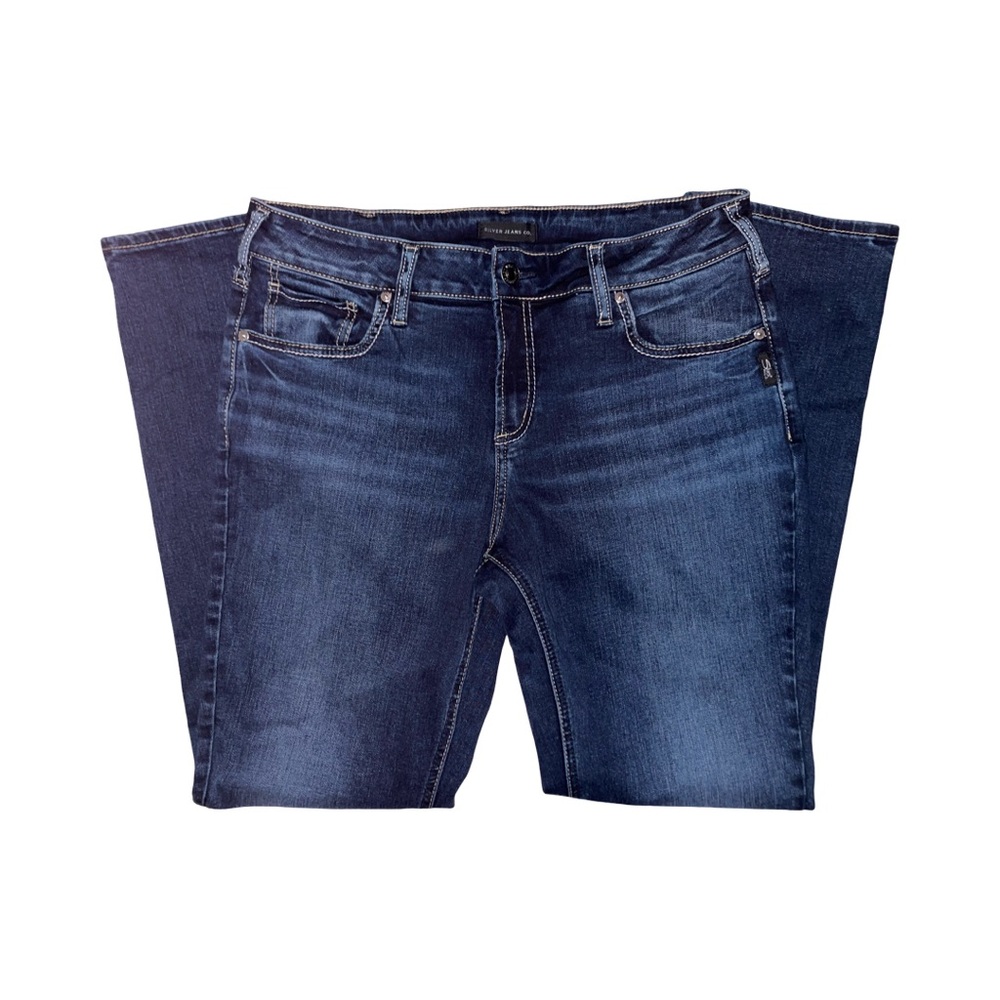 Silver Jeans Indigo Wide Leg Denim